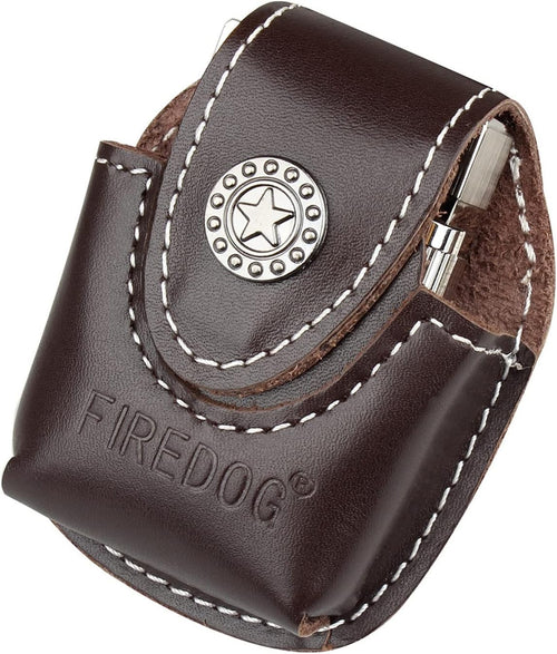 Cigarette Lighter Case 1PC Genuine Leather Lighter Pouch Hoder with Belt Loop CL27